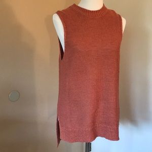 Sweater tank top